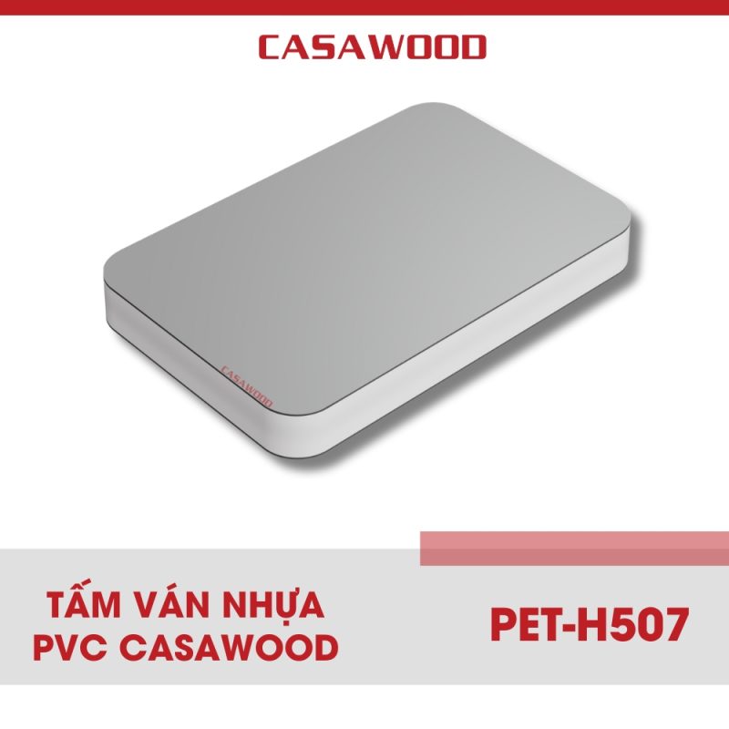Tấm ván nhựa PVC Casawood màu PET-H507