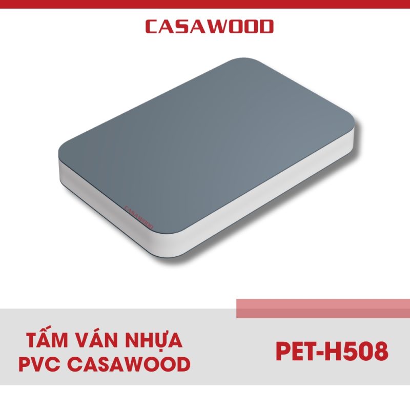 Tấm ván nhựa PVC Casawood màu PET-H508
