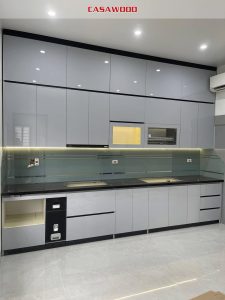 Công trình thực tế tủ bếp Casawood
