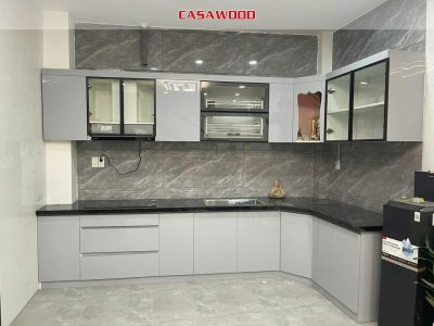 Công trình thực tế tủ bếp Casawood