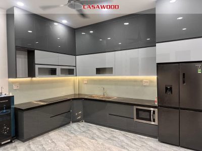 Công trình thực tế tủ bếp Casawood