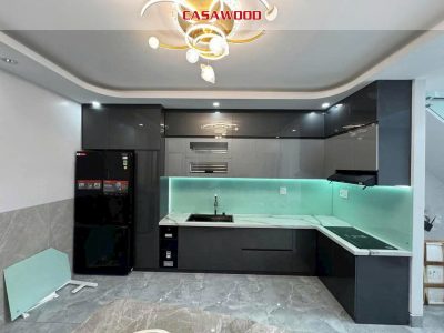 Công trình thực tế tủ bếp Casawood