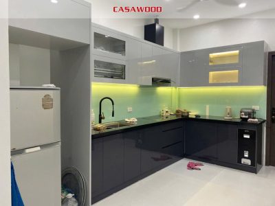 Công trình thực tế tủ bếp Casawood