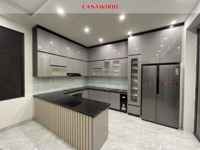 Công trình thực tế tủ bếp Casawood