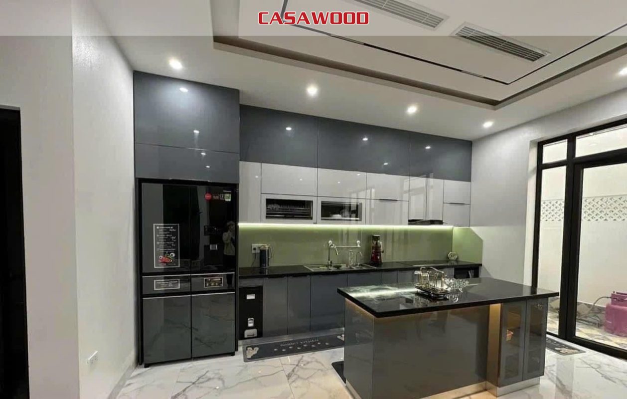 Công trình thực tế tủ bếp Casawood