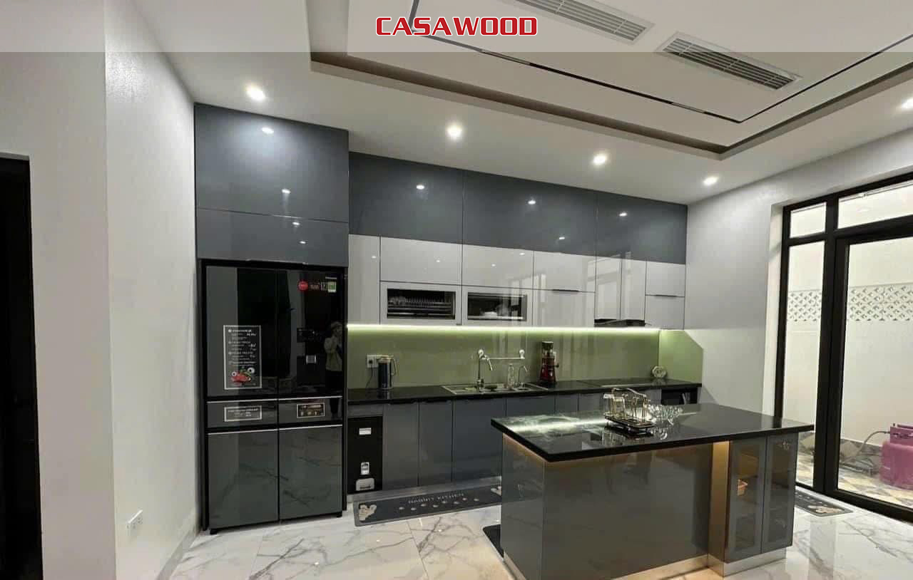 Công trình thực tế tủ bếp Casawood