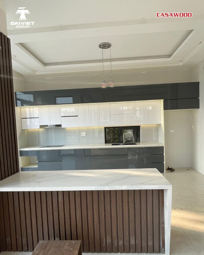 Kết cấu tủ bếp nhựa ảnh hưởng tới độ bền