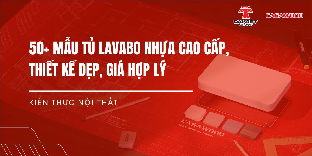 Mẫu tủ lavabo nhựa
