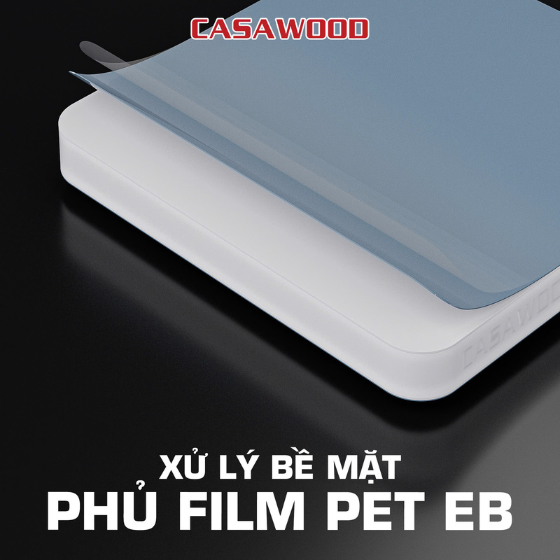 Bề mặt phủ film thẩm mỹ, đa dạng màu sắc