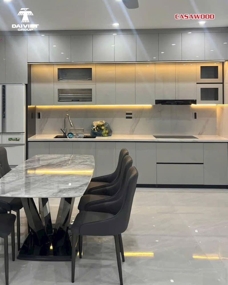Thiết kế tủ bếp Casawood sang trọng cho nhà Việt