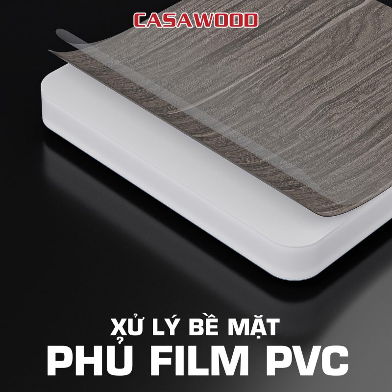 Tấm ván nhựa Casawood 17mm phủ Film PVC