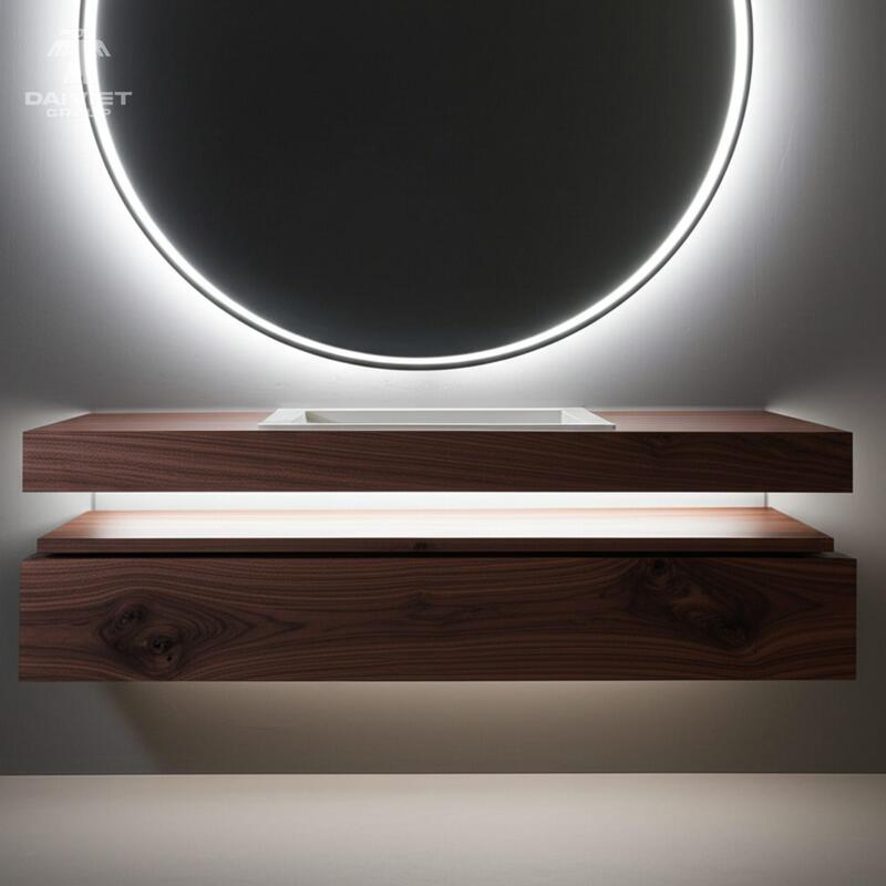 Tủ lavabo nhựa đặc Casawood