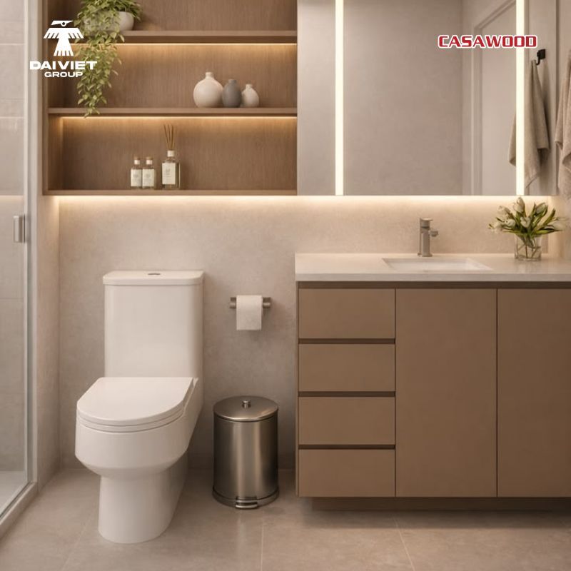 Tủ lavabo nhựa đặc