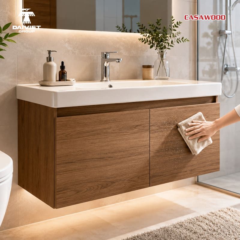 Chất liệu nhựa bền bỉ, an toàn, dễ vệ sinh