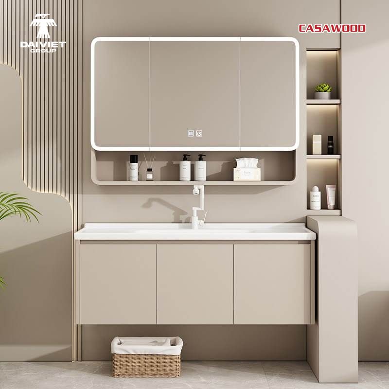 Tủ lavabo nhựa lắp ráp giá rẻ