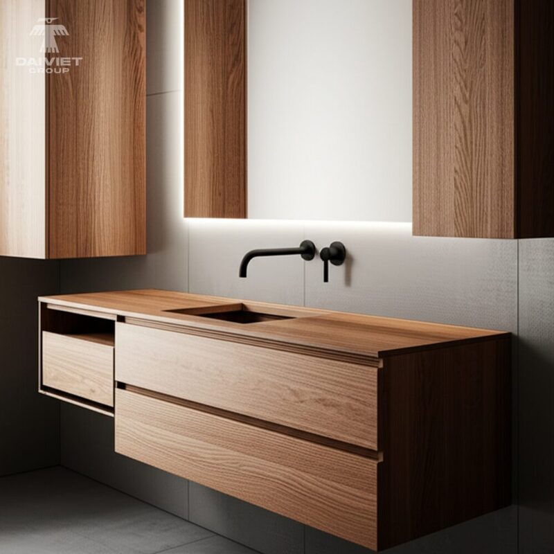 Tủ lavabo nhựa PVC